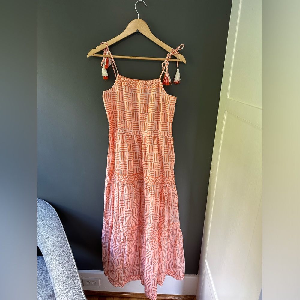 Marea Veranda dress in color melon